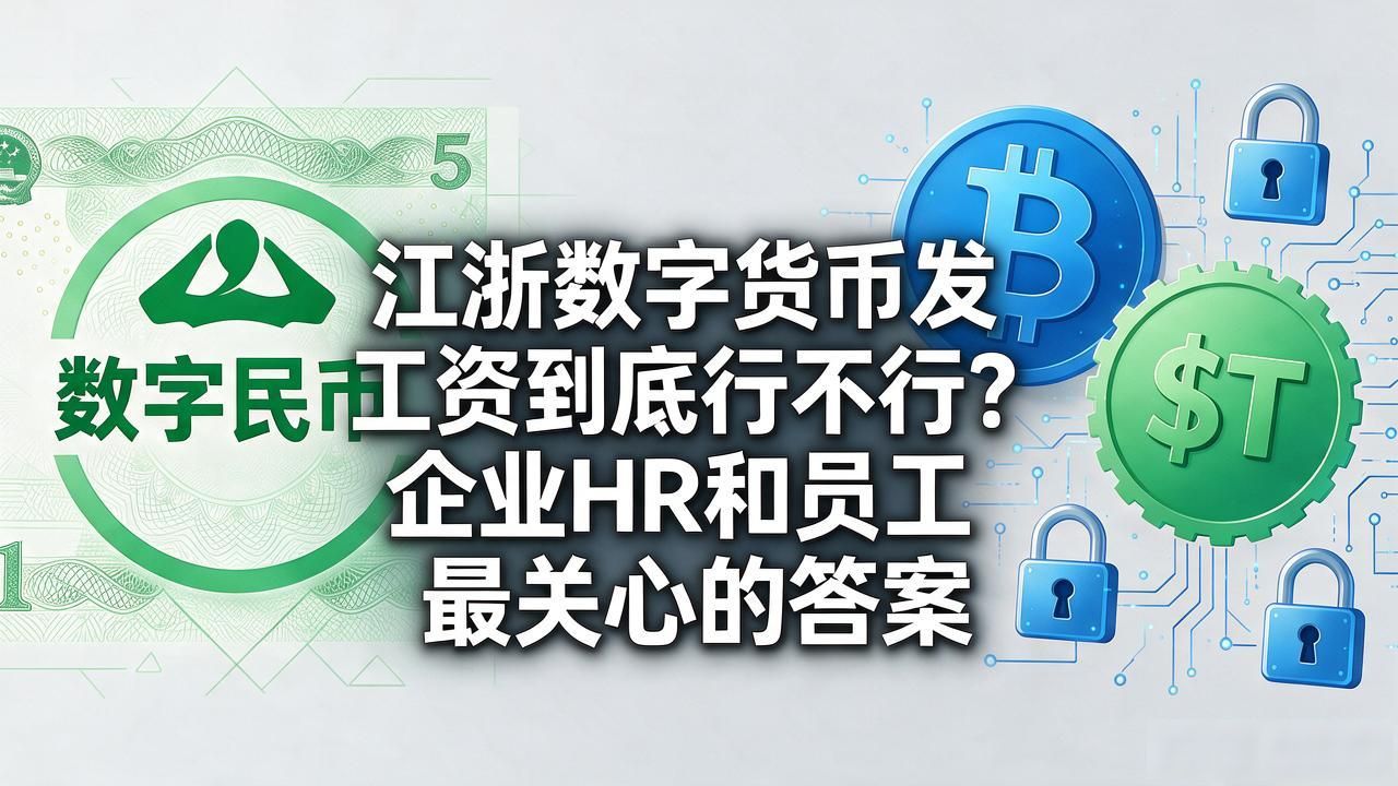 江浙数字货币发工资到底行不行？企业HR和员工最关心的答案