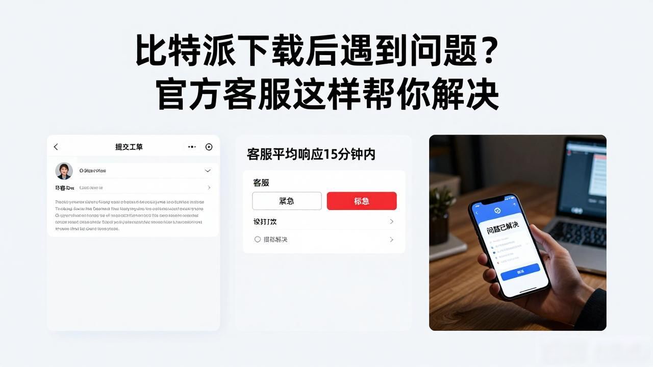 比特派下载后遇到问题？官方客服这样帮你解决