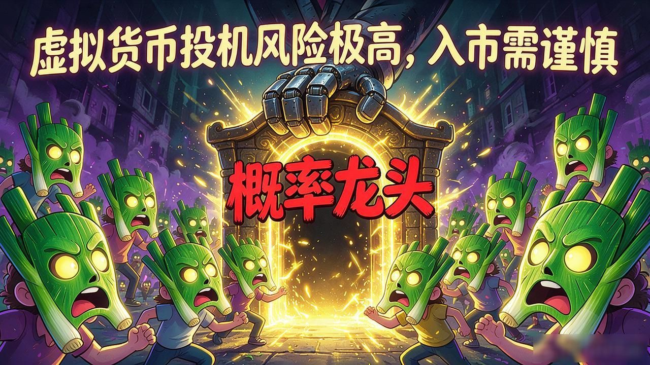 数字货币投机本质：概率龙头不过是庄家的骗术游戏