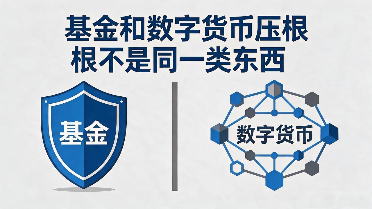 基金与数字货币的监管差异_基金和数字货币的本质区别_基金算数字货币吗