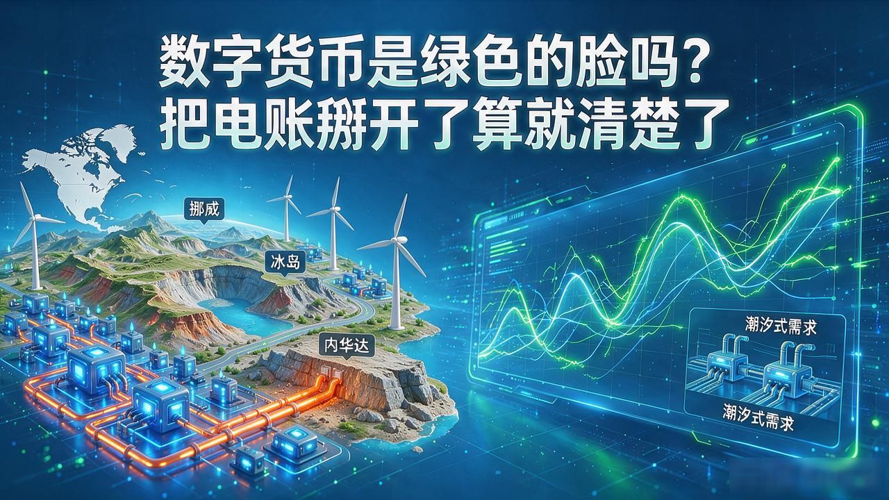 数字货币是绿色的脸吗_比特币挖矿耗电量与碳排放分析_数字货币是否环保