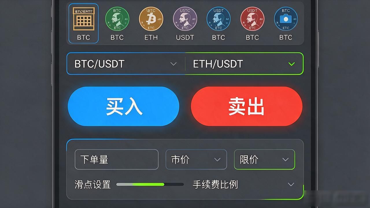 数字货币app界面长啥样？用过十几个后我帮你把布局说清楚