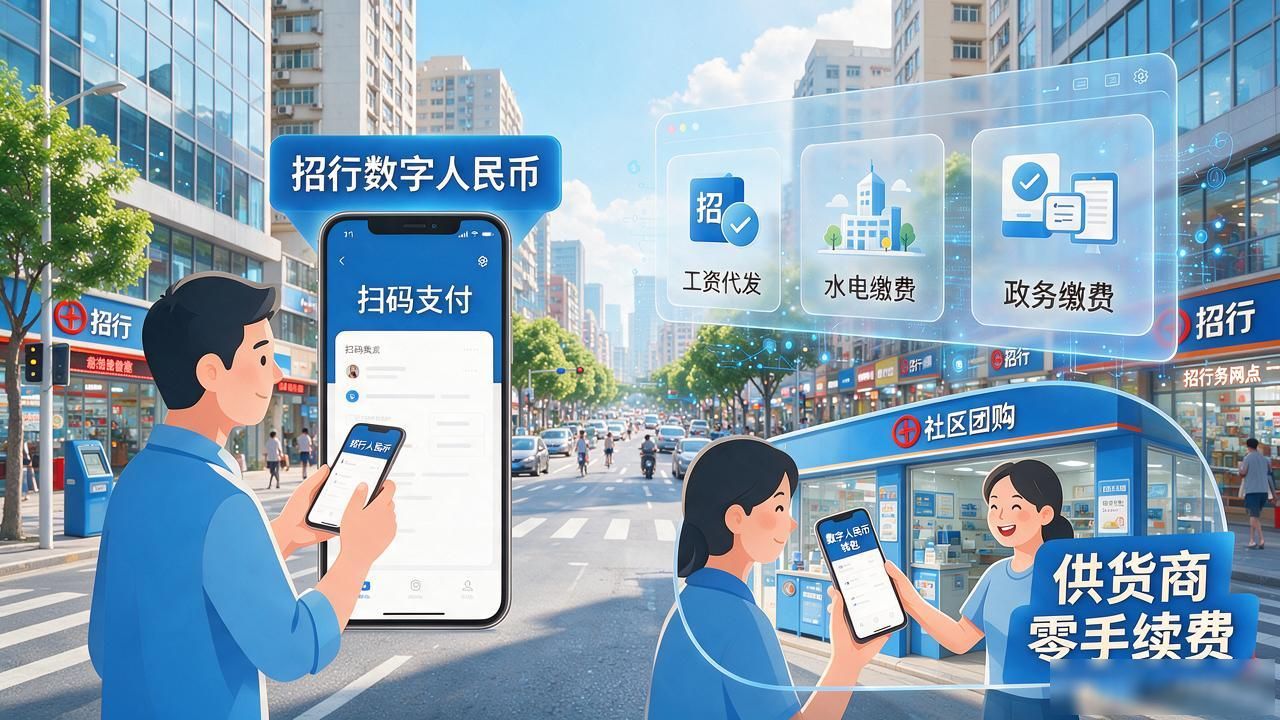 招行里的数字货币是什么？和银行卡里的钱有啥区别