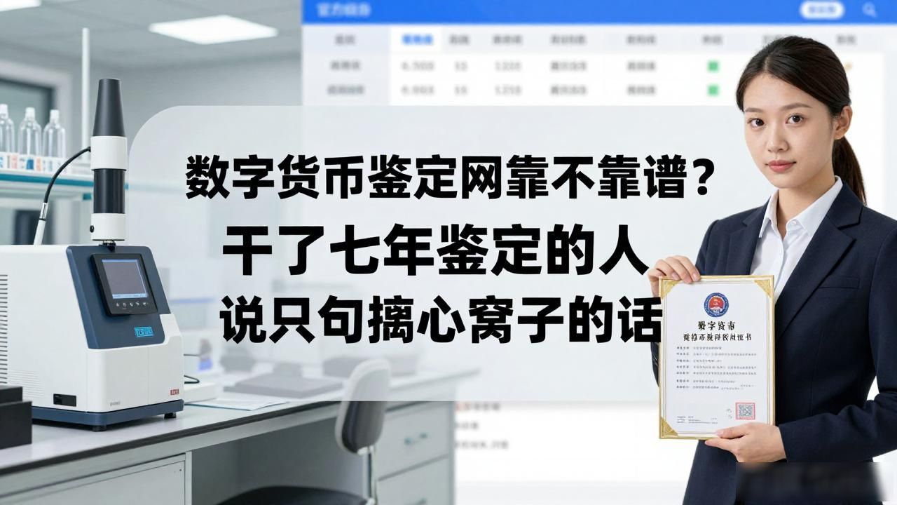 数字货币鉴定网靠不靠谱？干了七年鉴定的人说几句掏心窝子的话