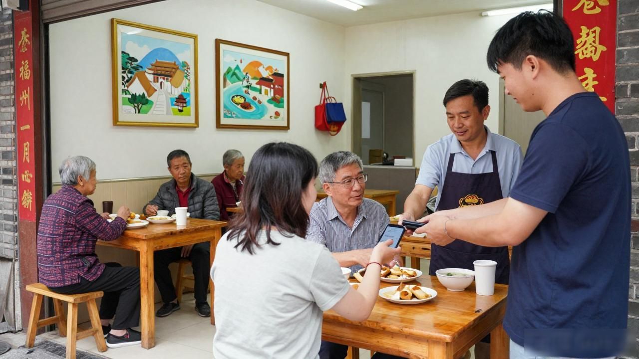 福州数字货币线下支付好不好用？开了半年早餐店来说